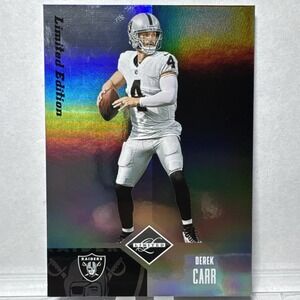 2022 Panini Limited 2004 Limited Tribute Derek Carr LI-15 Raiders Card